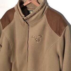 Cabela’s Horse Embroidered fleece jacket